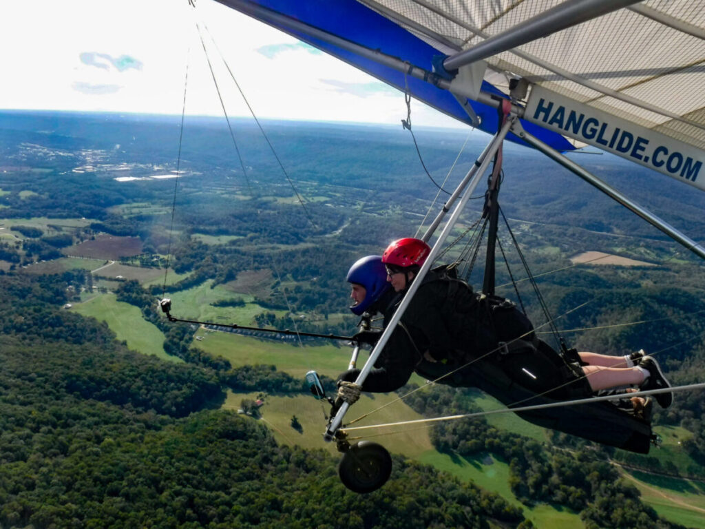 hang gliding, panic disorder