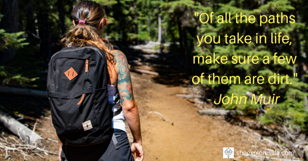 52 hike challenge, inspiring quote
