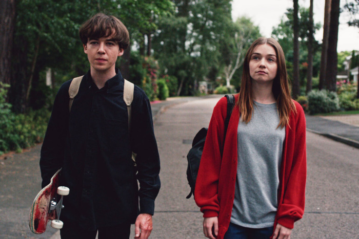 best shows to binge watch, girls night, The end of the f***cking world