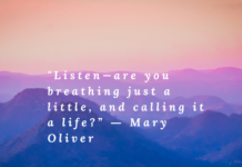 mary oliver quotes, Mary oliver poems about hope