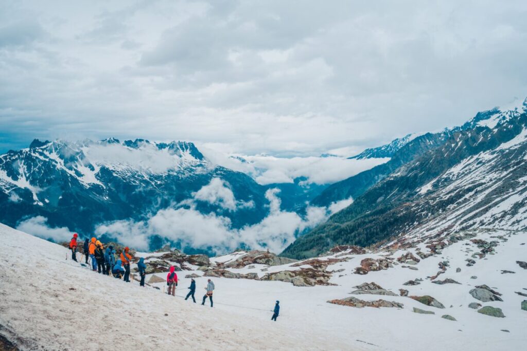 The Tour De Mont Blanc, Hiking