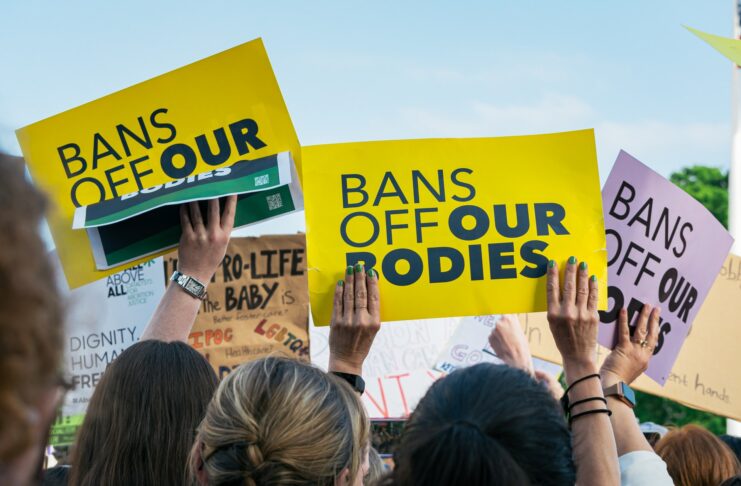 protests for reproductive rights and abortion rights after Roe v. Wade overturned