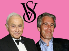 Wexner and epstein on pink background for alternatives to victoria's secret