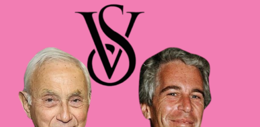 Wexner and epstein on pink background for alternatives to victoria's secret