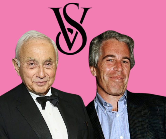Wexner and epstein on pink background for alternatives to victoria's secret