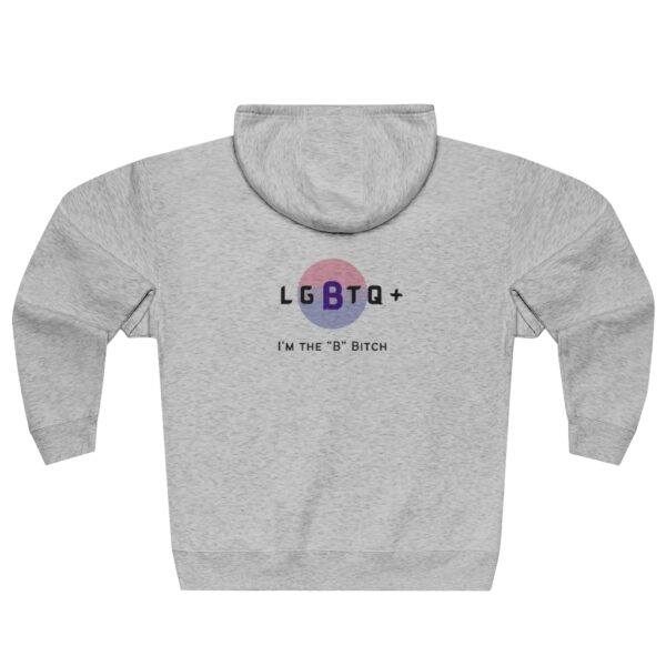 I'm the B Unisex Premium Full Zip Hoodie - Image 3