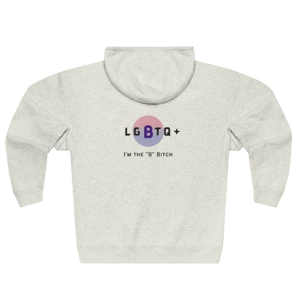 I'm the B Unisex Premium Full Zip Hoodie - Image 8
