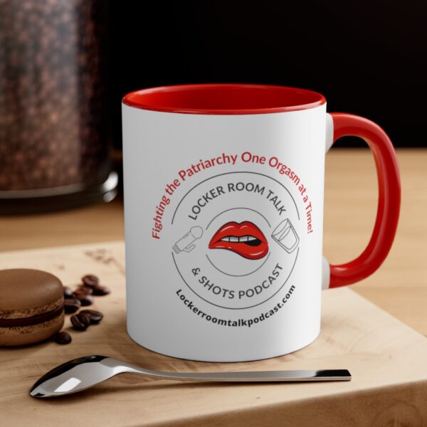 Locker Room Talk and Shots Podcast  Coffee Mug