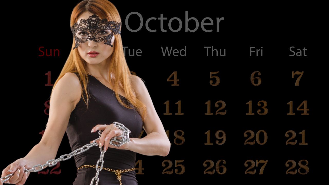 Your LOCKtober Male Chastity 2023 Calendar!