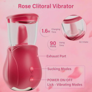 Evolved Rose clit sucking toy